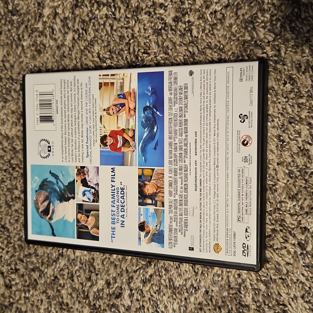 Dolphin Tale DVD - Picture 2 of 3